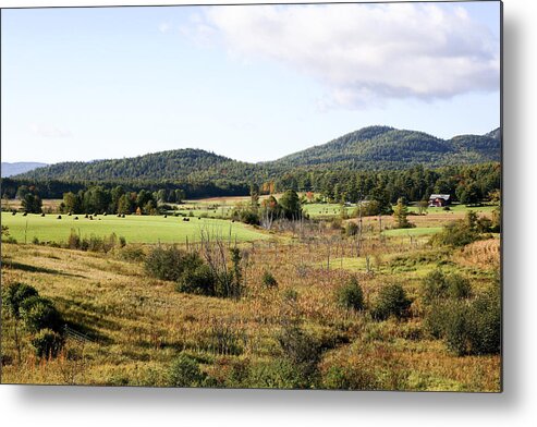 Upstate New York Metal Print featuring the photograph The long view by Eric Swan