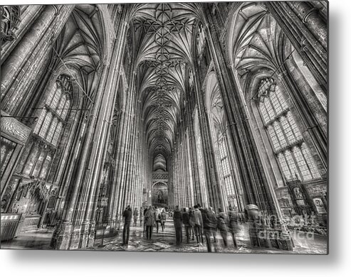 Cathedral Metal Print featuring the photograph The Long Walk to Enlightenment by Jack Torcello