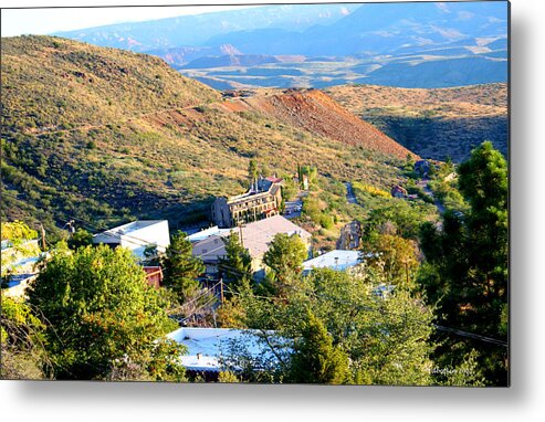 Arizona Metal Print featuring the photograph The Long Winding Road by Dick Botkin