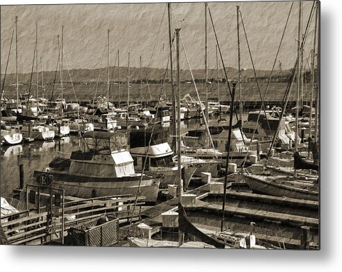 Harbor Metal Print featuring the photograph The Sailing Pier by Holly Blunkall