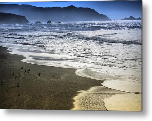 Ocean Metal Print featuring the photograph The Shore by Spencer Hughes