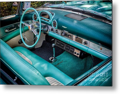 Ford Metal Print featuring the photograph The Ford Thunderbird by Adrian Evans