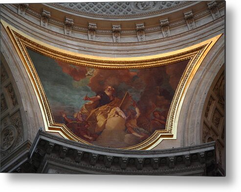 Paris Metal Print featuring the photograph The Tombs at Les Invalides - Paris France - 011331 by DC Photographer