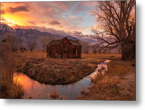 Old House Metal Print featuring the photograph This Old House by Tassanee Angiolillo