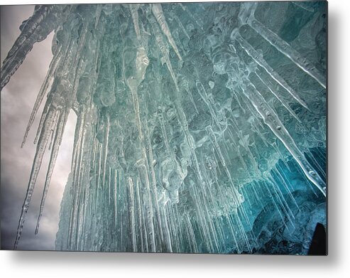 Blue Hour Metal Print featuring the photograph Tofte Oce Formations VI by Jakub Sisak