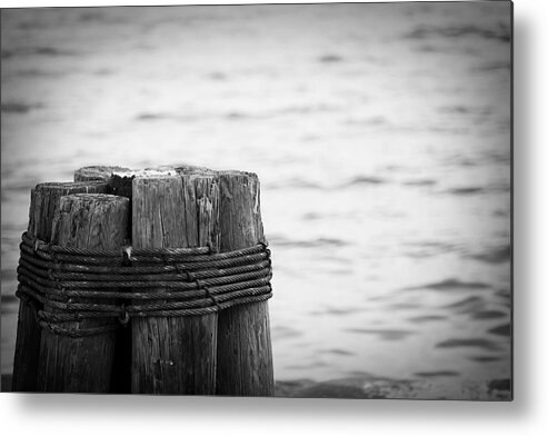 Ocean Metal Print featuring the photograph Together by Toni Hopper