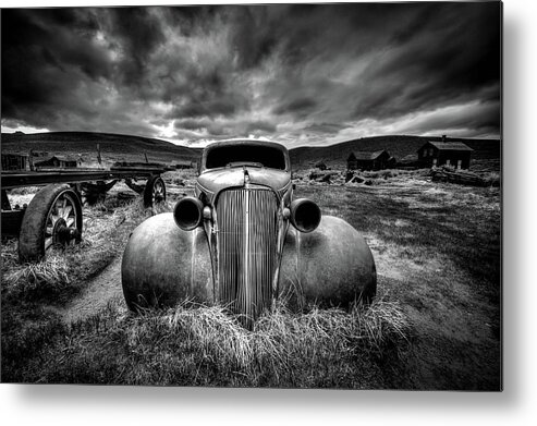 Landscape Metal Print featuring the photograph Too Old To Drive by Carsten Schlipf