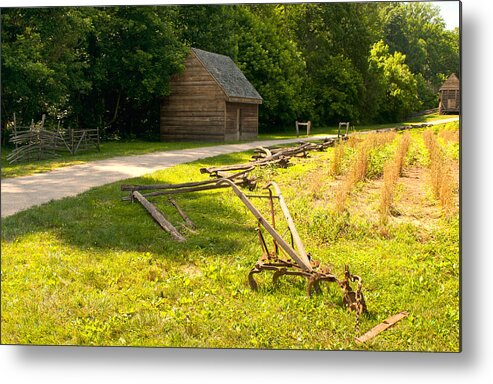 Mount Vernon Metal Print featuring the photograph Tools of the Trade by Paul Mangold