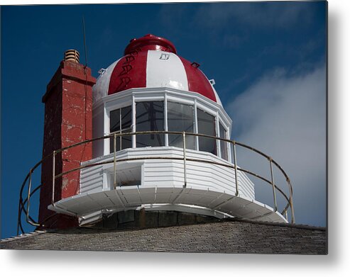 Newfoundland Metal Print featuring the photograph Top of the lighthouse by Patrick Boening