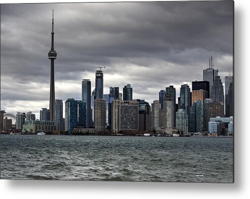 Toronto Skyline Metal Print featuring the photograph Toronto Skyline by Nicky Jameson