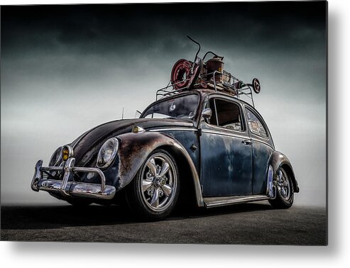 Car Metal Print featuring the digital art Toyland Express by Douglas Pittman