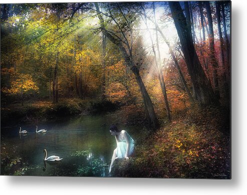 Tranquil Metal Print featuring the photograph Tranquil Place by John Rivera