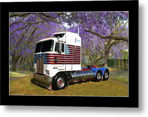  Metal Print featuring the photograph Trev's Kenworth by Keith Hawley