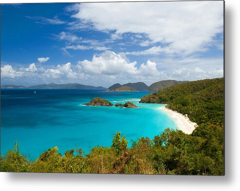 Trunk Bay Metal Print featuring the photograph Trunk Bay by Lisa Chorny