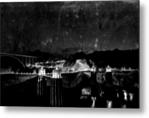 Dam Metal Print featuring the photograph Tunnel Through Twilight by Mark Ross