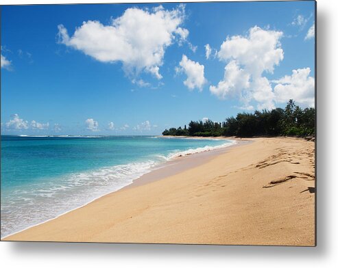 Beach Metal Print featuring the photograph Tunnels beach by Nastasia Cook