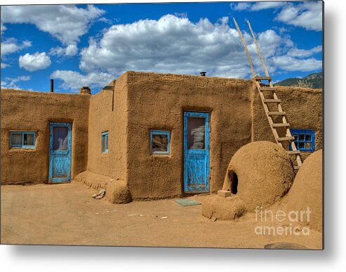 New Mexico Metal Print featuring the photograph Turquoise Haven by K D Graves