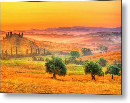 Tuscany Metal Print featuring the photograph Tuscan Dream by Midori Chan