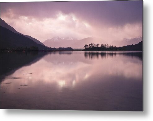 Dawn Metal Print featuring the photograph Twilight in the Highlands by Arianna Petrovan