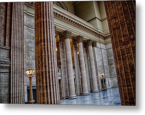 Union Station Metal Print featuring the photograph Union Station Chicago by Mike Burgquist