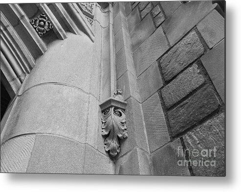 Ann Arbor Metal Print featuring the photograph University of Michigan Law Library Detail by University Icons