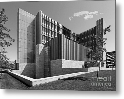 Ann Arbor Metal Print featuring the photograph University of Michigan Ross School of Business by University Icons