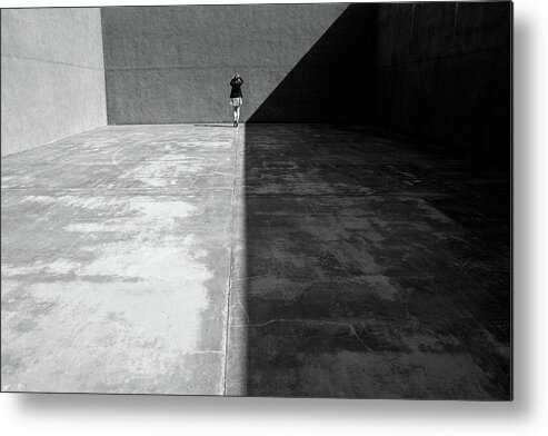 Architecture Metal Print featuring the photograph Untitled by Hideyasu Chiba