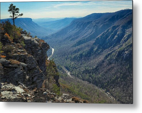 Uncw Metal Print featuring the photograph Upper NC Wall by Mark Steven Houser