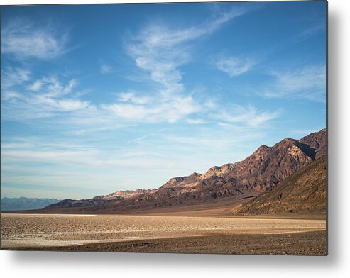 Scenics Metal Print featuring the photograph Usa, California, Death Valley, Desert by Gary Weathers