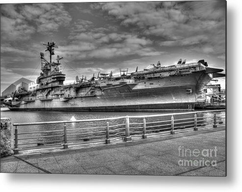 Uss Intrepid Metal Print featuring the photograph USS Intrepid by Anthony Sacco