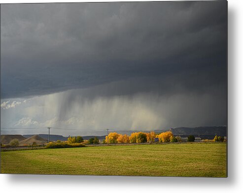  Metal Print featuring the photograph Utah Storm - 2 by Dana Sohr