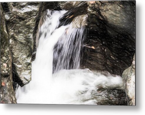 Vermont Metal Print featuring the photograph Vermont Waterfall by Bill Howard