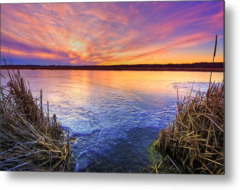 Pond Metal Print featuring the photograph Vernan Pond by Kurt Warner