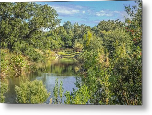 Creek Metal Print featuring the photograph View down the creek by Jane Luxton