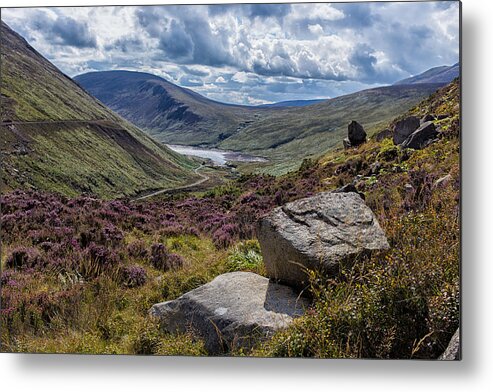 Silent Valley Metal Print featuring the photograph View from Ben Crom by Nigel R Bell