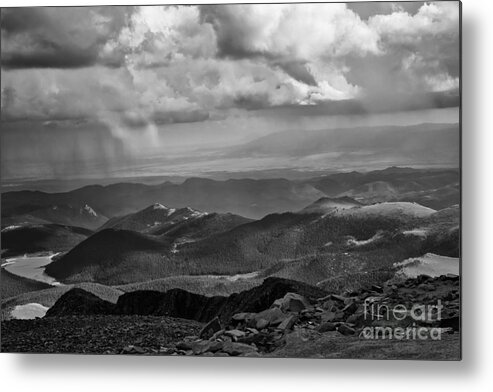 Pikes Peak Metal Print featuring the photograph View from Pikes Peak by CJ Benson