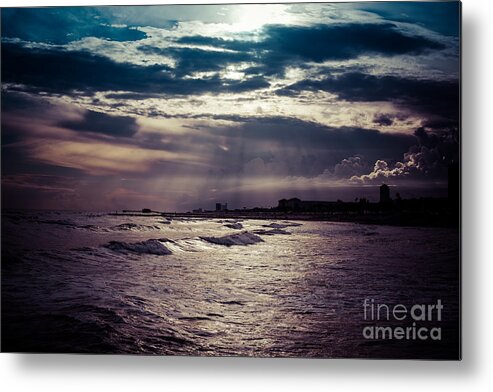 Vintage Metal Print featuring the photograph Vintage Sunset by Will Cardoso