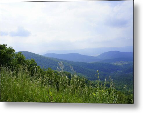 Mountain Metal Print featuring the photograph Virginia Mountains by Laurie Perry