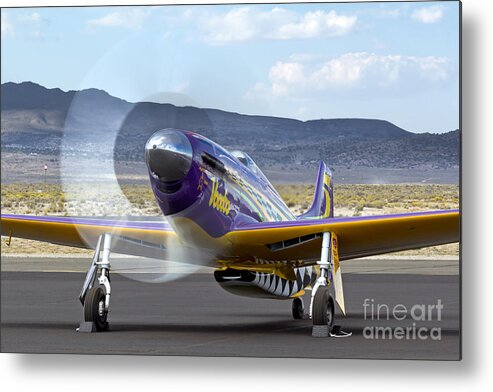 Mustang Metal Print featuring the photograph Voodoo Making Thunder by Rick Pisio