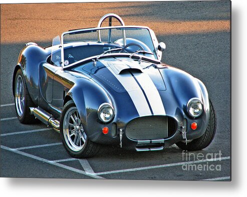 Vintage Sportscar Metal Print featuring the photograph Vroom by Chris Anderson