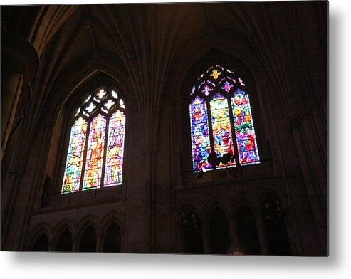 Alter Metal Print featuring the photograph Washington National Cathedral - Washington DC - 011394 by DC Photographer