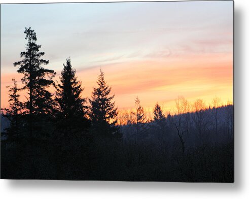 Sunrise Metal Print featuring the photograph Washington Sunrise by Nick Gustafson