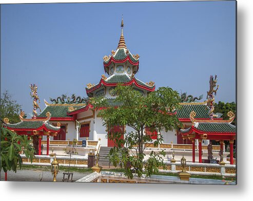 Temple Metal Print featuring the photograph Wat Thung Setthi Chinese Shrine DTHB1561 by Gerry Gantt