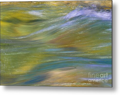 Heiko Metal Print featuring the photograph Water Flow by Heiko Koehrer-Wagner