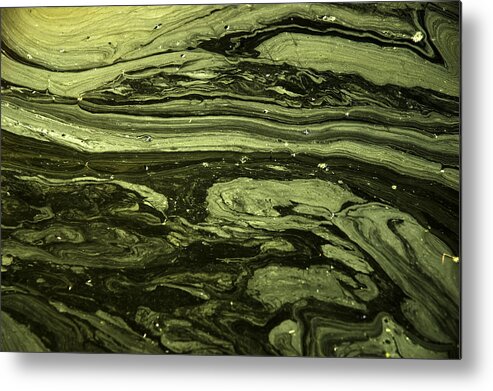 Water. Patterns Metal Print featuring the photograph Water Patterns 2 by Rajiv Chopra