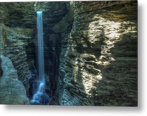 Watkins Glen Metal Print featuring the photograph Watkins Glen by Dave Files