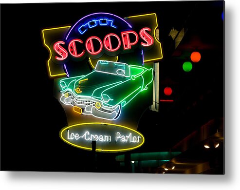 North Wildwood Metal Print featuring the photograph We All Scream For by Greg Graham