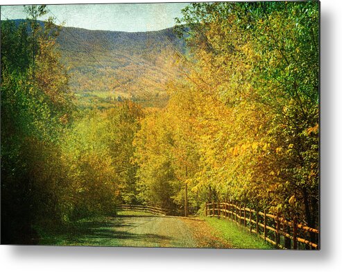 Fall Metal Print featuring the photograph Weekend in New England by A New Focus Photography