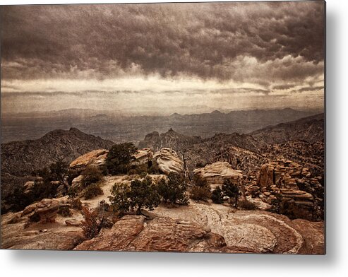Mountains Metal Print featuring the photograph Western Wilderness I by Leda Robertson