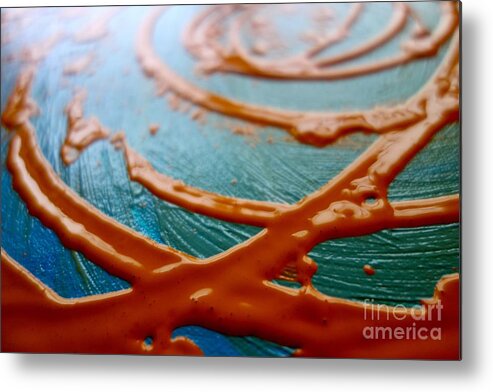 Paint Metal Print featuring the photograph Wet Paint 91 by Jacqueline Athmann